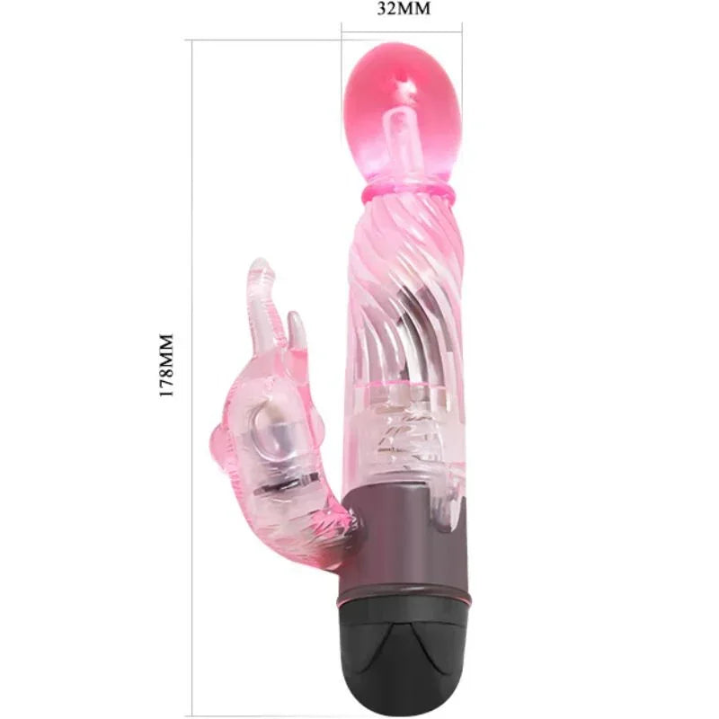 Baile – Vous Offrir une Sorte de Vibrateur Amant avec Rabbit Rose 10 Modes