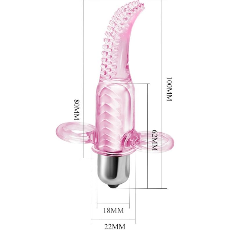 DANCE - STIMULATEUR DE DÉ DOIGTS VIBRO