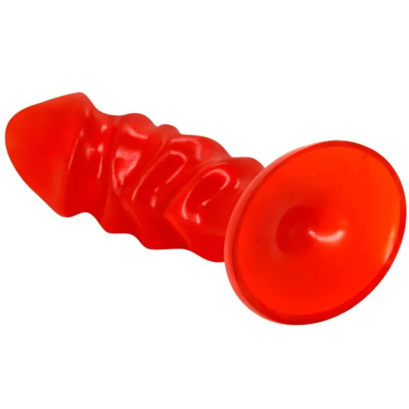 Baile – Plug Anal Unisexe avec Ventouse Rouge