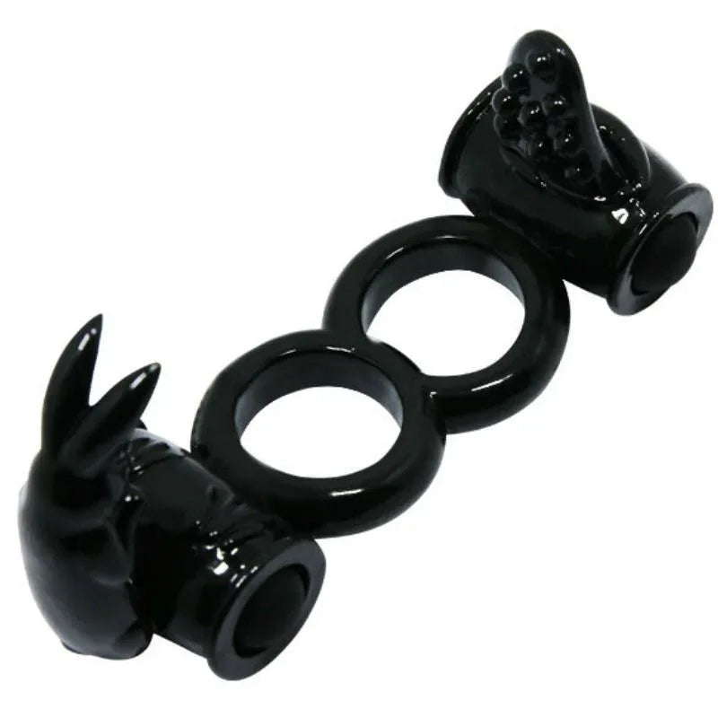 Baile – Sweet Ring Double Anneau avec Double Lapin
