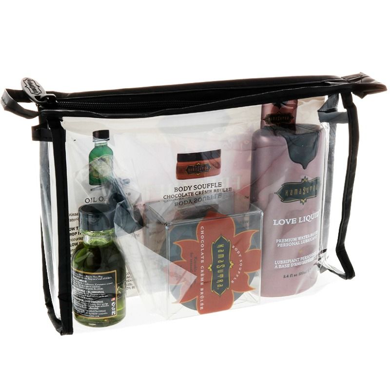 Kit lubrifiant + crème corps + huile image orientative – Kamasutra