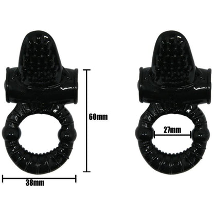 BAILE - SWEET RING ANILLO VIBRADOR CON TEXTURA CONEJO?