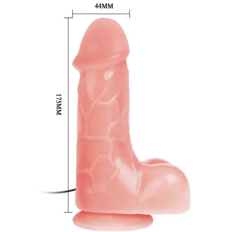 Baile – Vibrateur Réaliste Naturel Barbara 22 cm