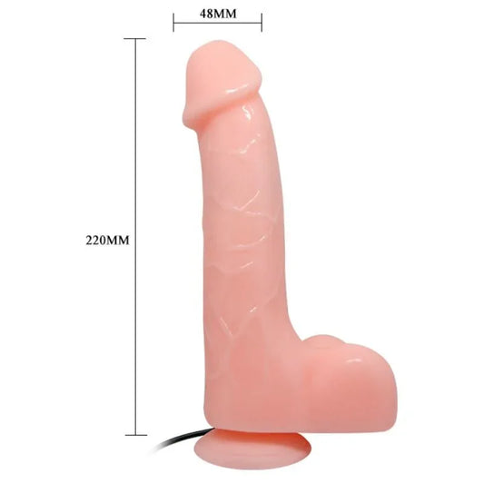 Baile – Vibrateur Réaliste Naturel Barbara 22 cm