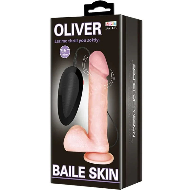 Baile – Vibrateur Réaliste Oliver avec Fonction de Rotation