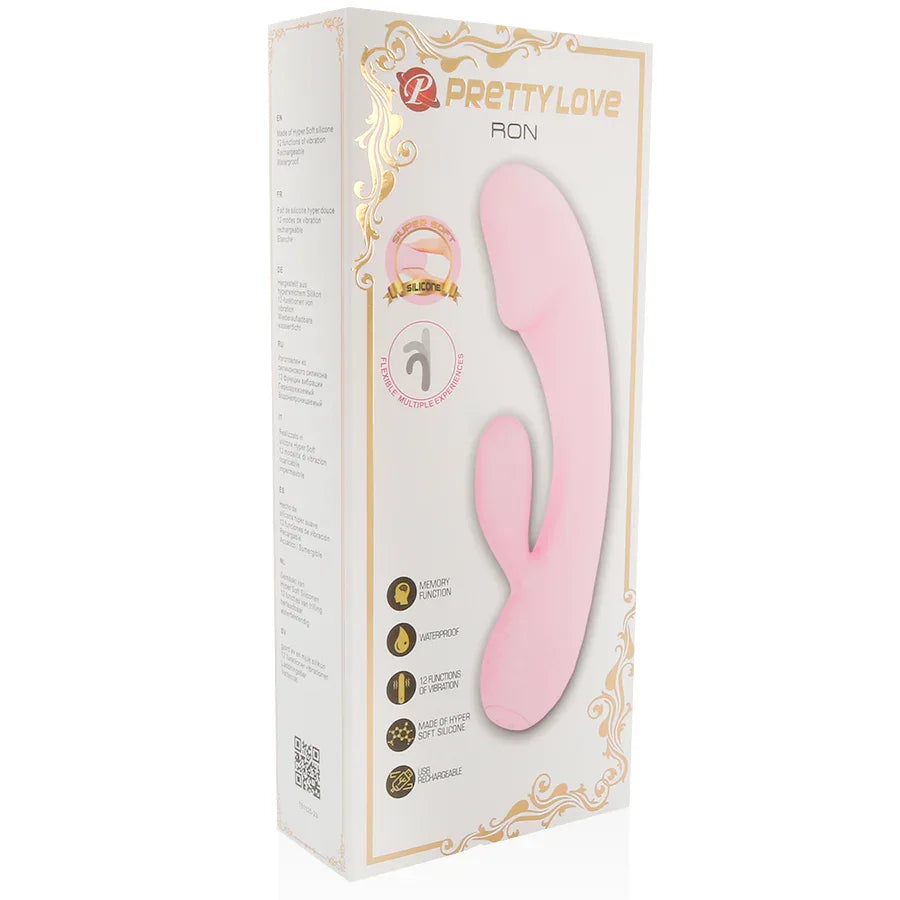 Pretty Love – Vibrateur Intelligent Ron avec Lapin