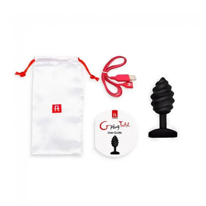 G Vibe – Gplug Twist avec Vibration Noir