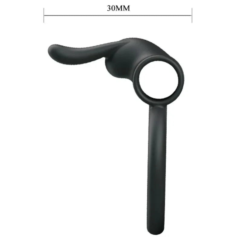 Pretty Love – Anneau Vibrateur en Silicone Osmond