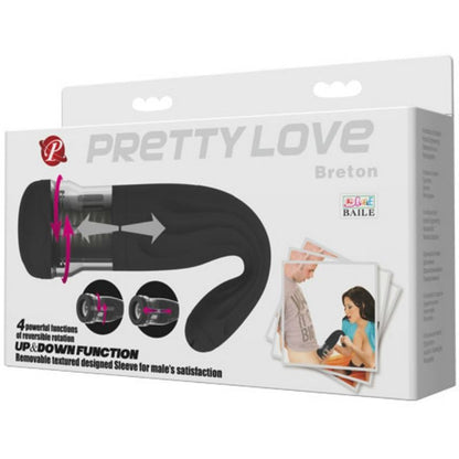 PRETTY LOVE - MASTURBADOR MASCULINO MULTIFUNCIÓN BRETON