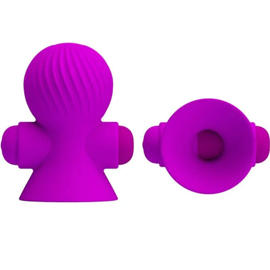Pretty Love Stimulateurs de Nipple 12 Modes Vibration Lilas