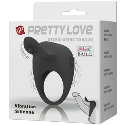 Pretty Love – Anneau Vibrant avec Langue
