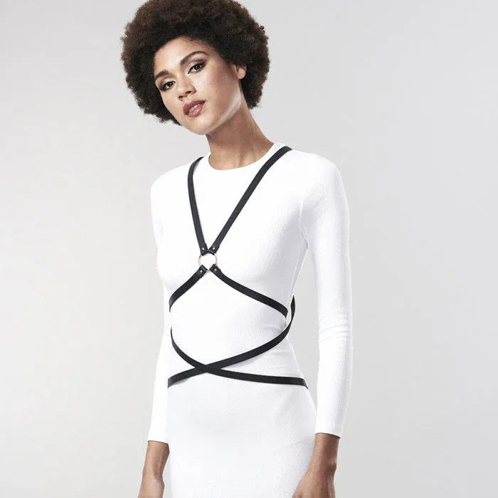Bijoux Indiscrets Maze – Harnais Multi Voies Noir