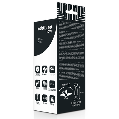 JUGUETES ADICTO - PLUG ANAL 13,5 CM