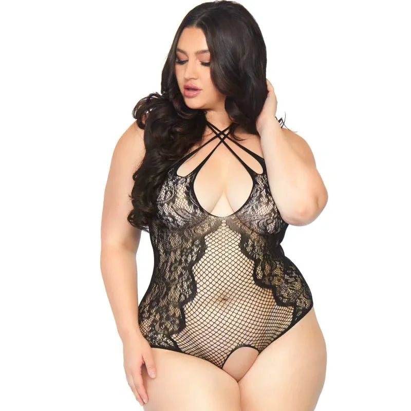 Leg Avenue – Teddy sans Crothless 1X 2X