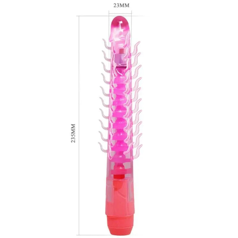 Baile – Flexi Vibe Sensual Spine Gode Vibrant Pliable Lilas 23.5 cm