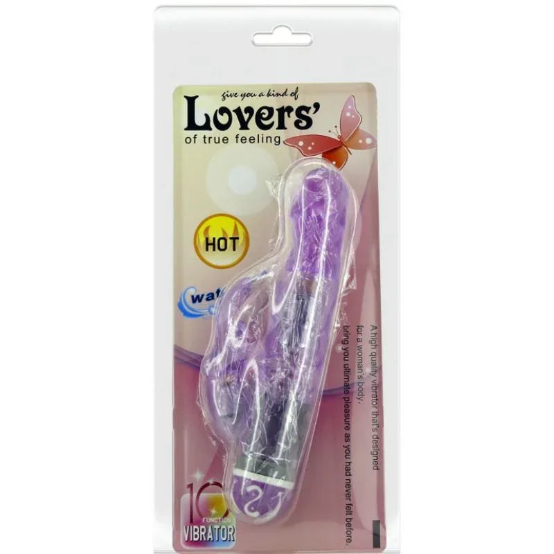 Baile – Vibrateurs de Multivitesses avec Lapin Lilas