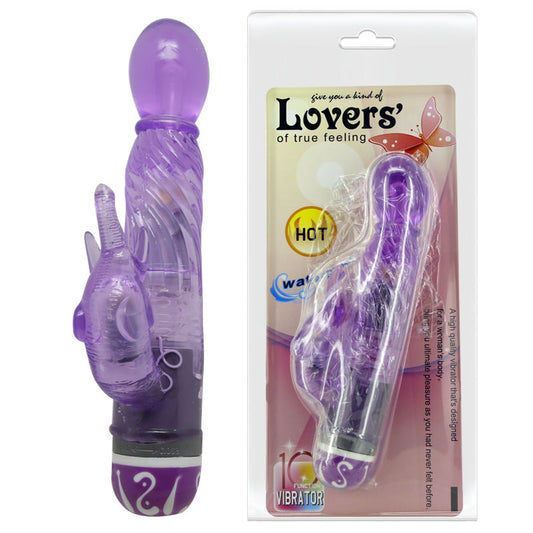 DANCE - VIBRATEUR VITESSES MULTIPLES AVEC STIMULATEUR LILAS