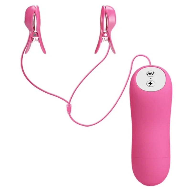 Baile – Pizzas Ondes Romantiques avec Vibration et Électrochoc Fuchsia