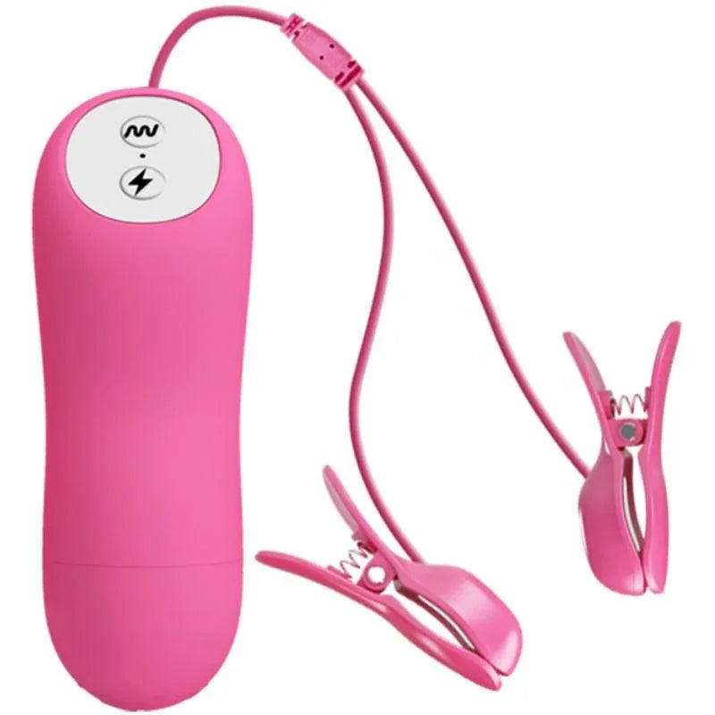 Baile – Pizzas Ondes Romantiques avec Vibration et Électrochoc Fuchsia