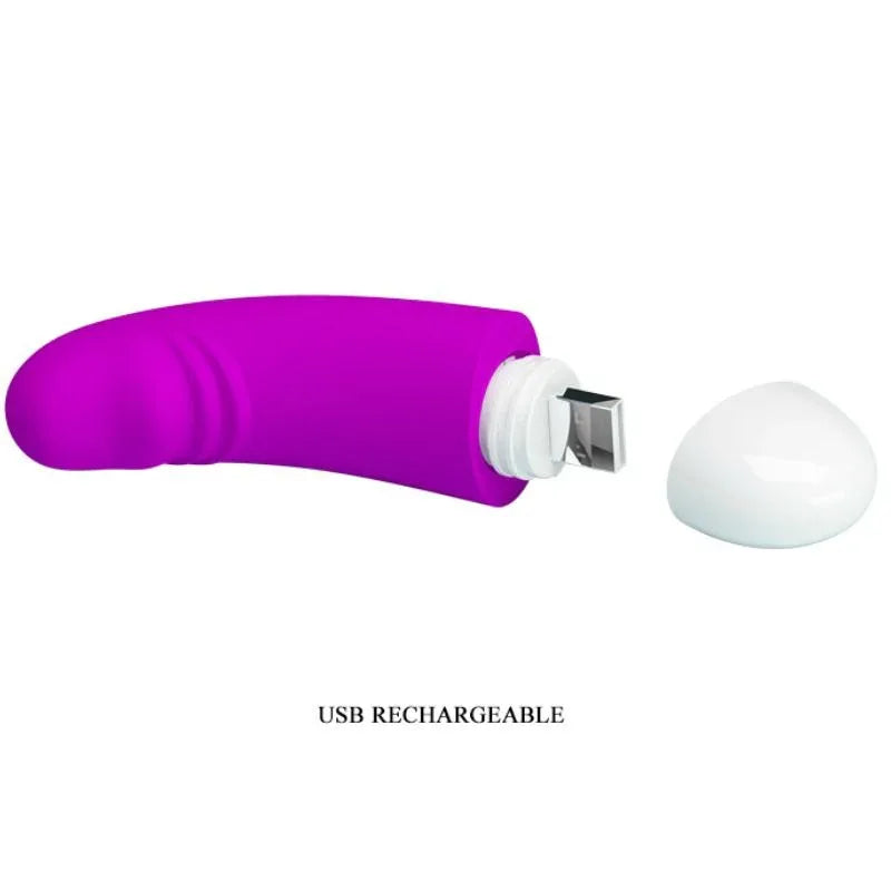Pretty Love – Mini Vibrateur Luther 30 Modes de Vibration