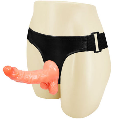 BAILE - ARNÉS CON PENE REALISTA Y BRAGUITA AJUSTABLE ULTRA APASIONADA 15,5 CM
