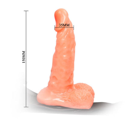 BAILE - ARNÉS CON PENE REALISTA Y BRAGUITA AJUSTABLE ULTRA APASIONADA 15,5 CM