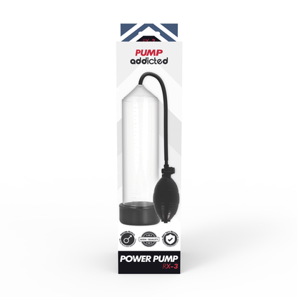ACCRO À LA POMPE - RX3 TRANSPARENT