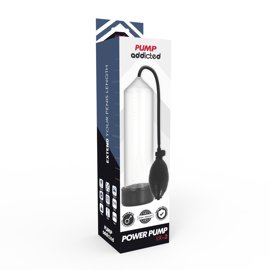 ACCRO À LA POMPE - RX3 TRANSPARENT