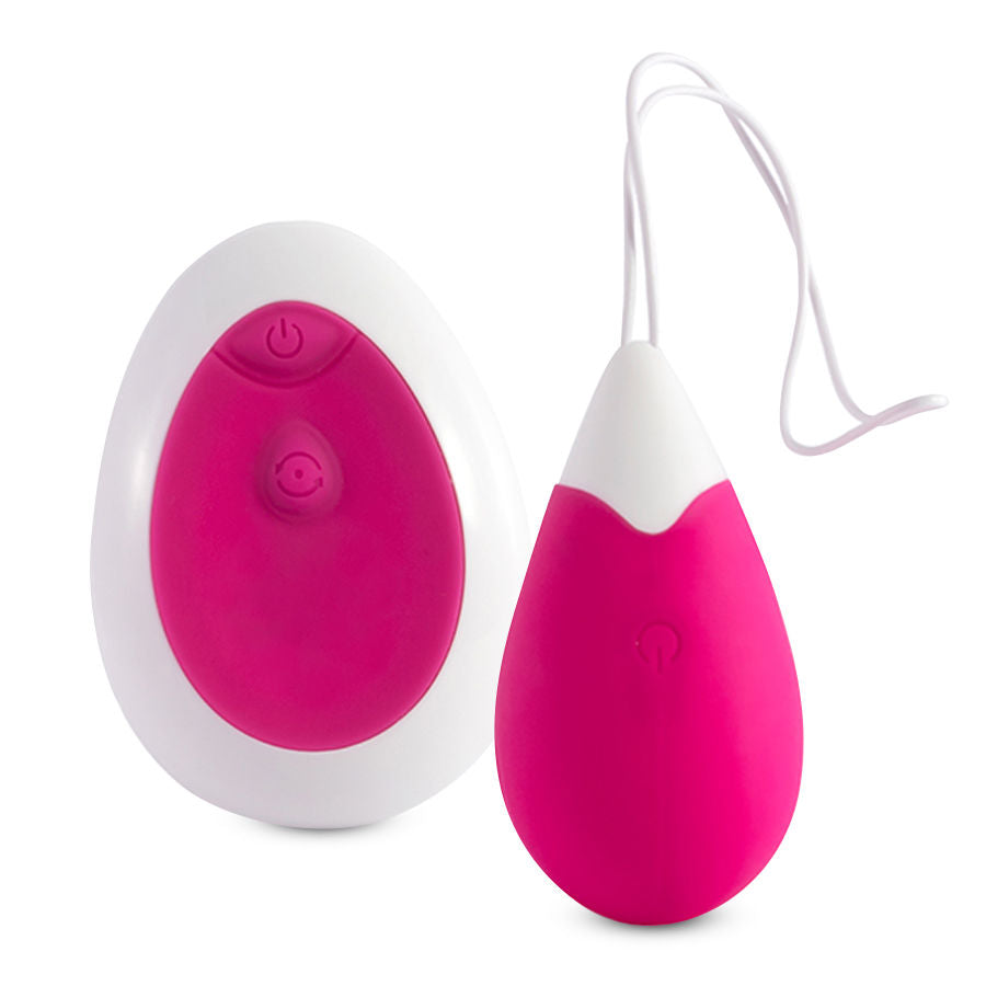 INTENSE - VIBRATEUR JAN EGG TÉLÉLÉCOMMANDE ROSE