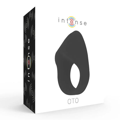 Intense – Anneau Vibrateur Rechargeable Noir Oto