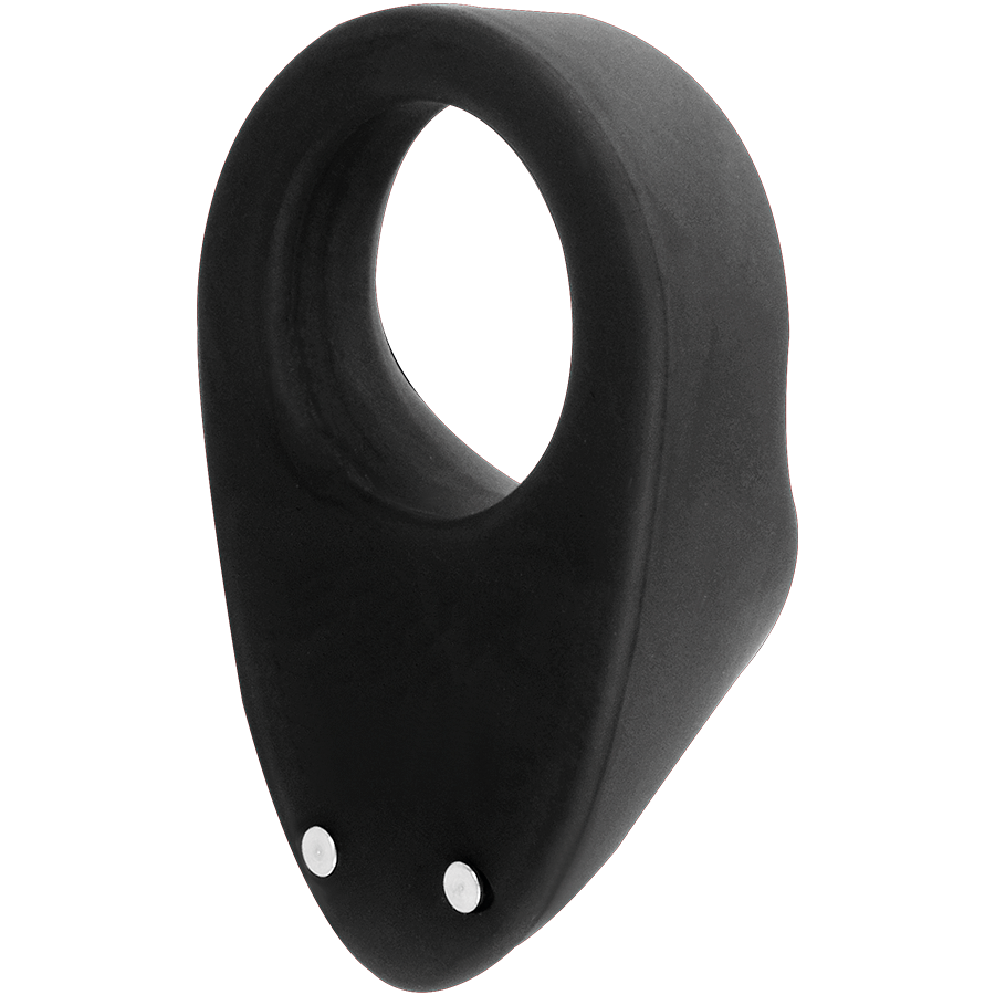 INTENSE - ANILLO VIBRADOR NEGRO RECARGABLE OTO