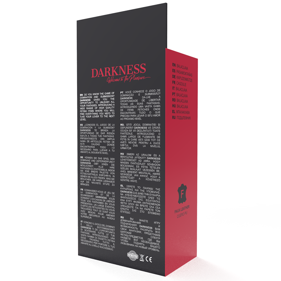 DARKNESS - BLACK MASK OF SUBJUGATION