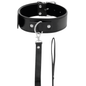DARKNESS - POSTURE COLLIER WITH CHAIN IN LEATHER