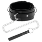 OSCURIDAD - COLLAR DE POSTURA CÓMODO CON CADENA DE CUERO