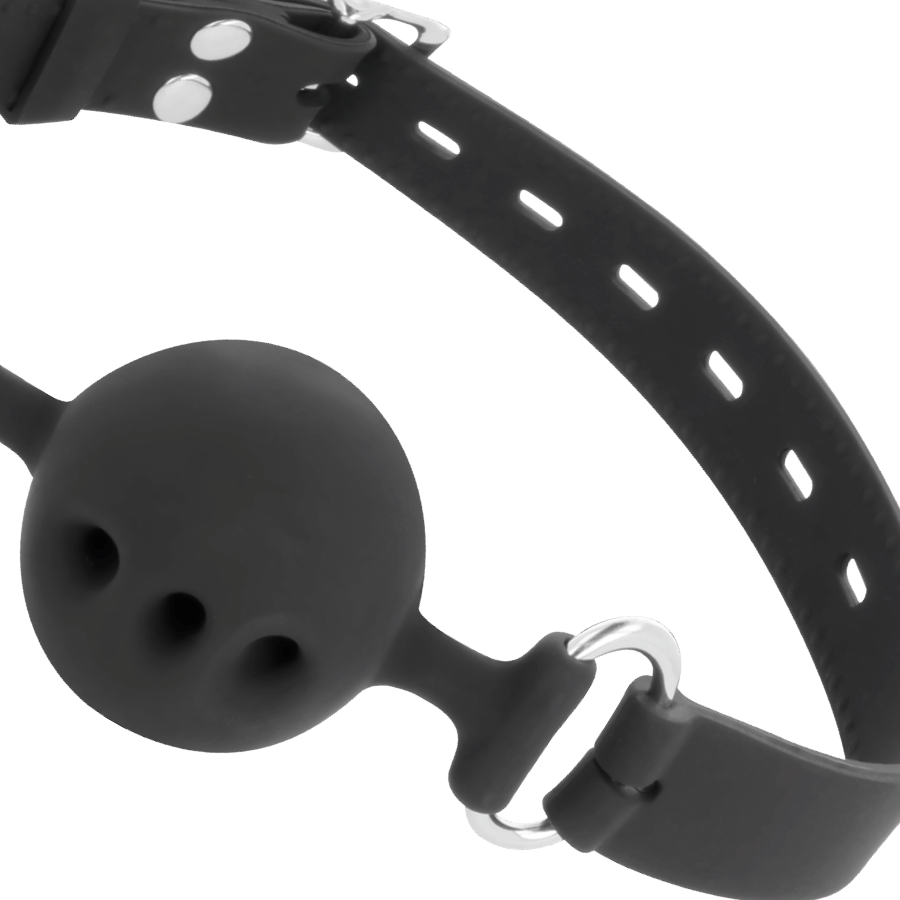 DARKNESS - BTON IN RESPIRANT NOIR SILICONE