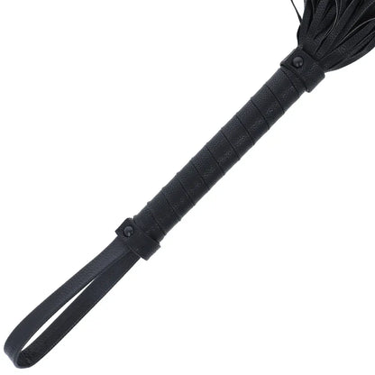 Darkness – Fouet de Bondage Noir 42Cm Cuir