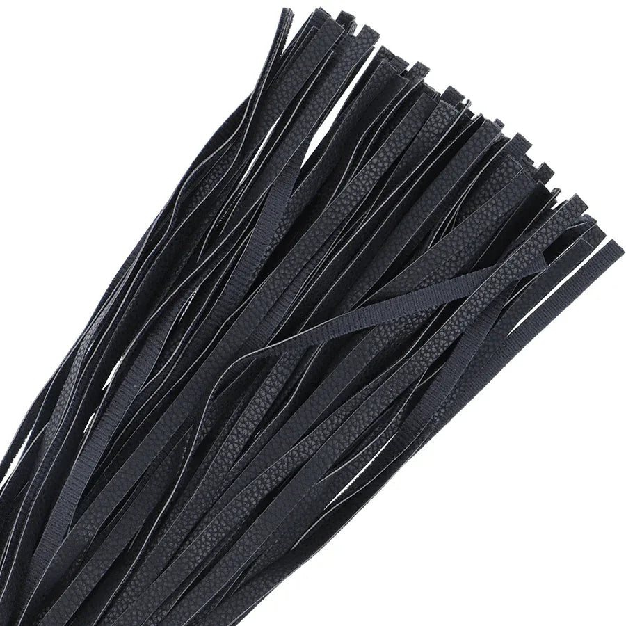 Darkness – Fouet de Bondage Noir 42Cm Cuir