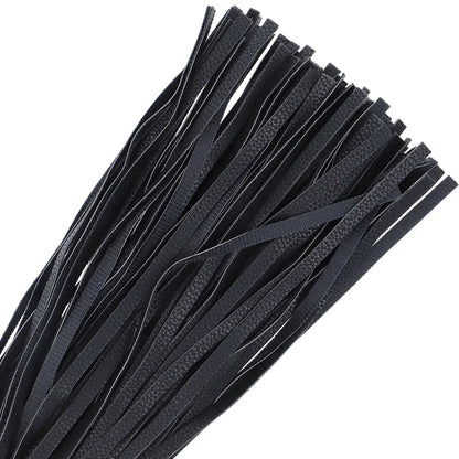 Darkness – Fouet de Bondage Noir 42Cm Cuir