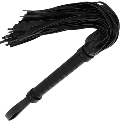 Darkness – Fouet de Bondage Noir 42Cm Cuir