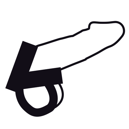 DARKNESS - ANILLO PARA PIEL DE PENE Y TESTÍCULOS