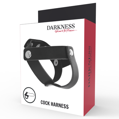 DARKNESS - ANILLO PARA PIEL DE PENE Y TESTÍCULOS