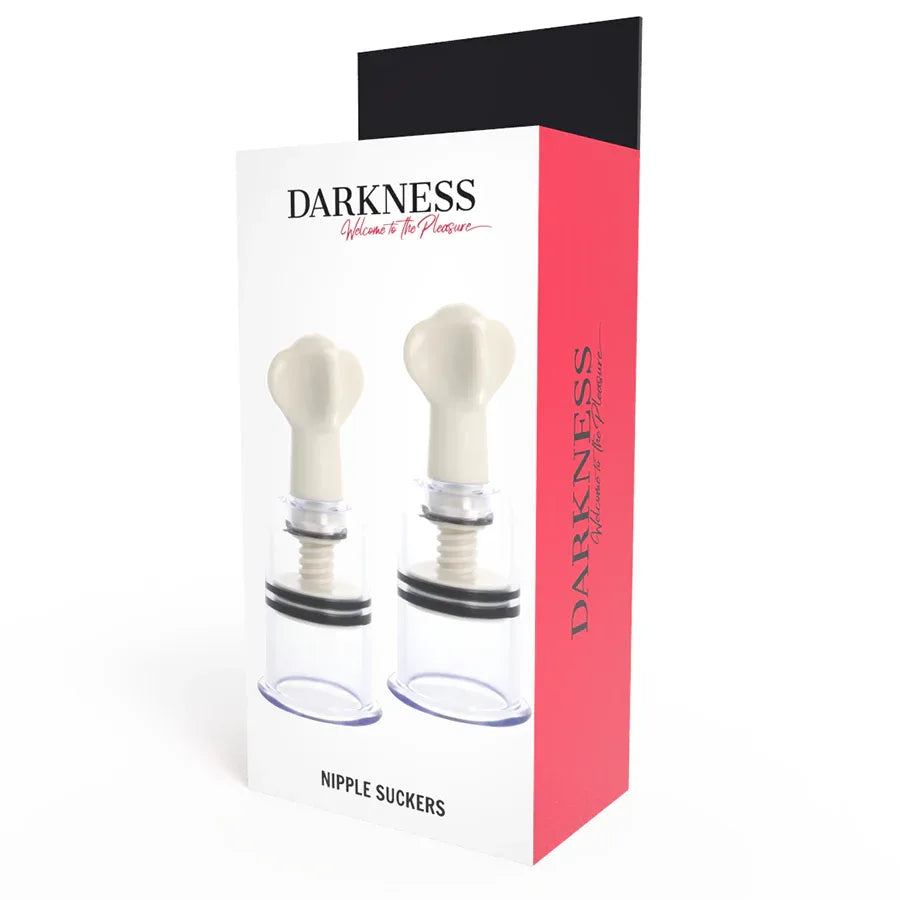 Darkness – Aspirateur de Tétons Transparent 3,1 cm de Diamètre