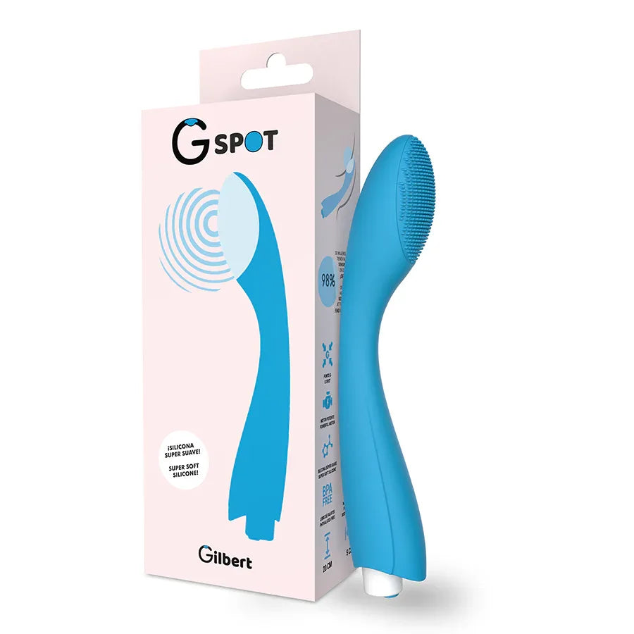 G Spot – Vibrateur Gylbert Turquoise Bleu G Spot