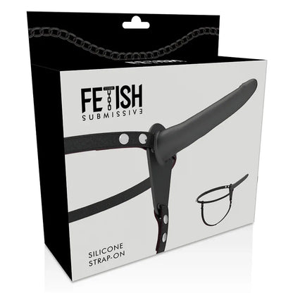 Fetish Submissive Harness – Silicone Noir 15 cm