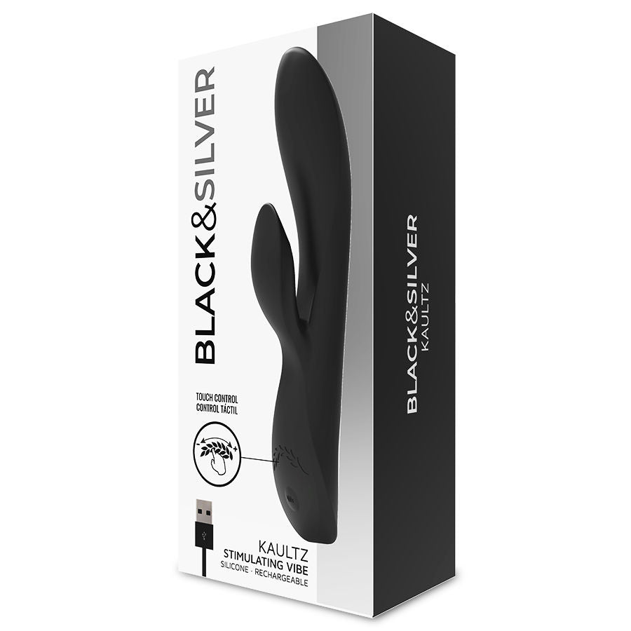 Vibrateur kaultz touch control – Black & Silver