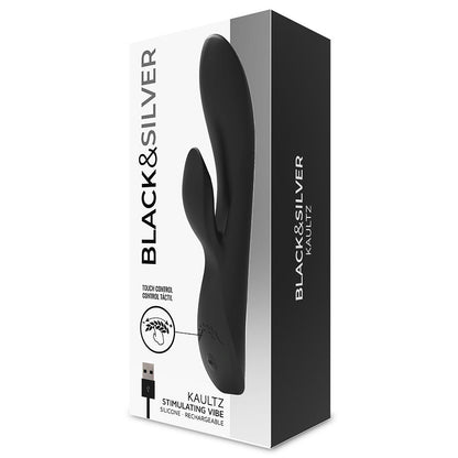 Vibrateur kaultz touch control – Black & Silver