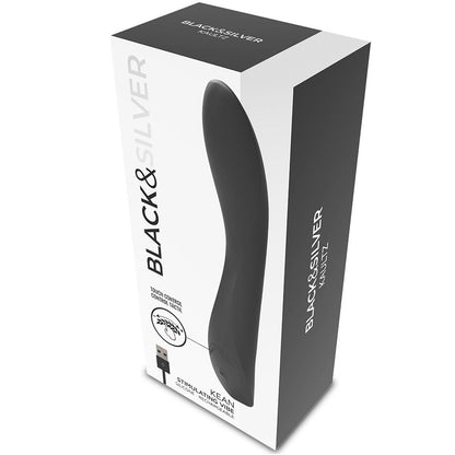 Commande tactile du vibrateur kean – Black & Silver