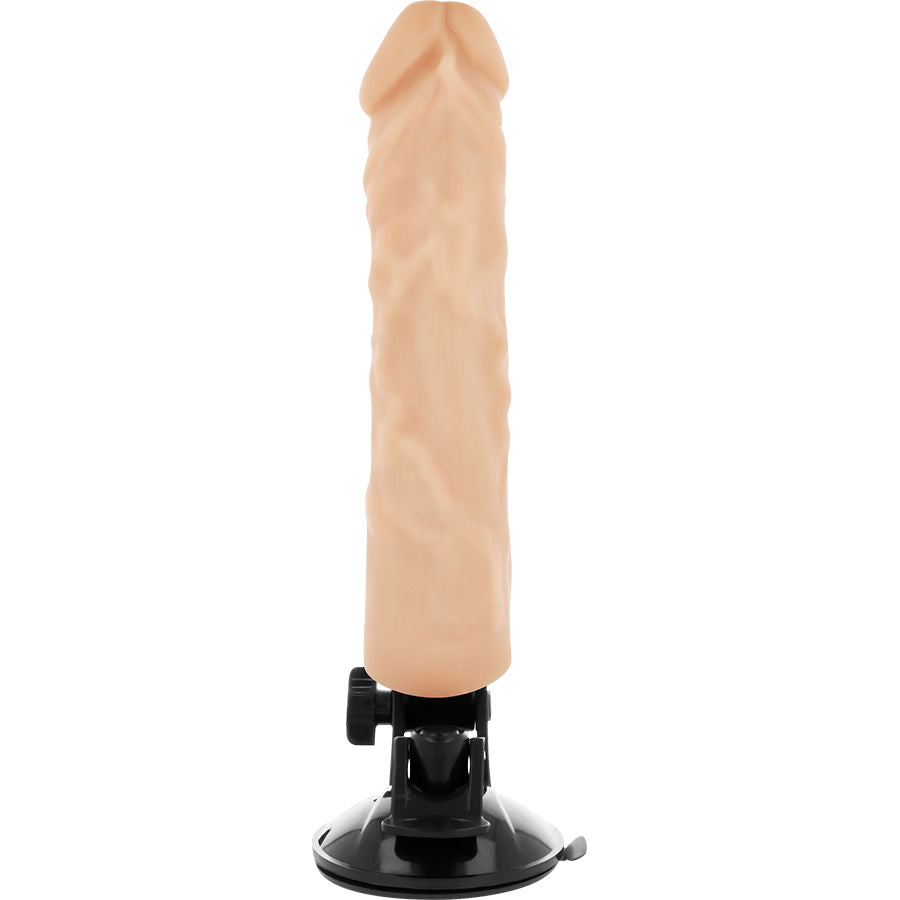 BASECOCK - VIBRADOR REALISTA CONTROL REMOTO NEGRO 21 CM -O- 4 CM