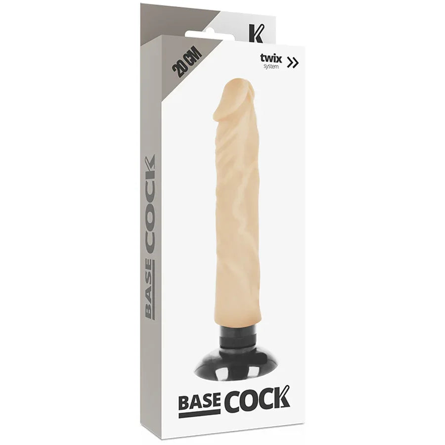 Basecock – Vibrateur Réaliste 2 1 Noir 20 cm O 4 cm