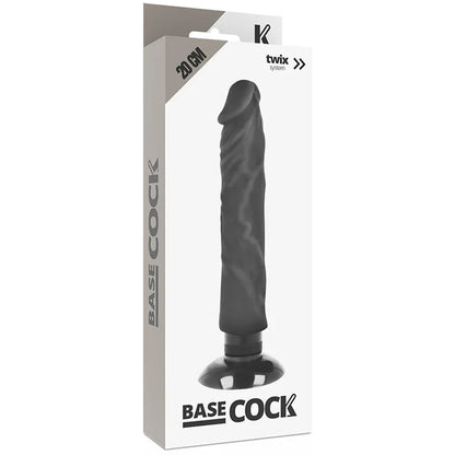 Basecock – Vibrateur Réaliste 2 1 Noir 20 cm O 4 cm